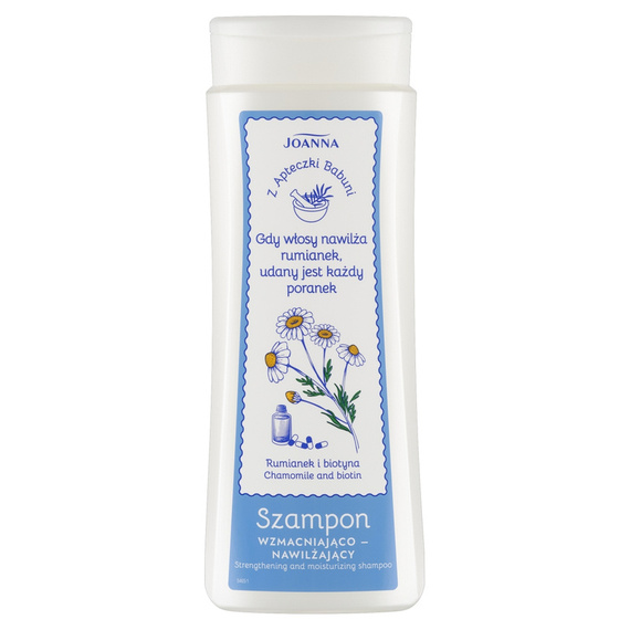 Joanna From Babuni's Pharmacy Strengthening and moisturizing shampoo 300 ml