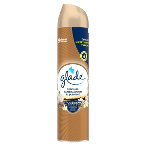 Glade Sensual Sandalwood & Jasmine Odświeżacz powietrza w aerozolu 300 ml