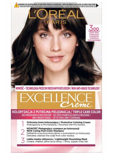 L'Oréal Paris Excellence Creme Farba do włosów 300 ciemny brąz