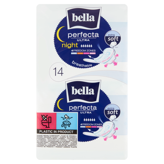 Bella Perfecta Ultra Night Extra Soft Damenbinden 14 Stück