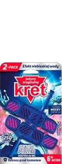 Kret Color Power Water Lily Toilet Cube 2 x 40 g