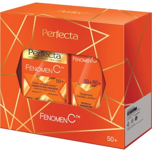 PERFECTA Zestaw prezentowy FENOMEN C 50+, krem do twarzy 50 ml + krem pod oczy 15 ml