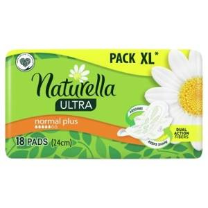 Naturella Ultra Normal Plus Size 2 Pads with wings × 18