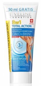 Body Therapy Professional  8w1 Multifunkcyjny krem do depilacji TOTAL ACTION