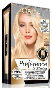 L'Oreal Paris Preference Le Blonding farba do włosów 01 Bardzo Bardzo Jasny Naturalny Blond