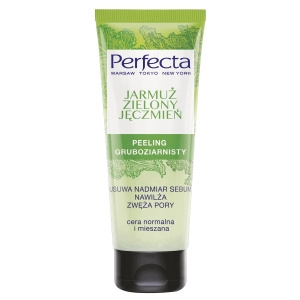 Perfecta Peeling gruboziarnisty Jarmuż i Zielony Jęczmień 75ml