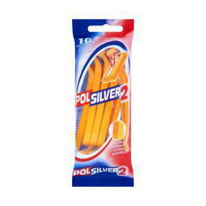 Polsilver 2 Double-blade razors 10 pieces