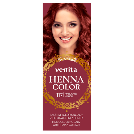 FARBBALSAM MIT HENNA-EXTRAKT MAHAGONI NR. 117