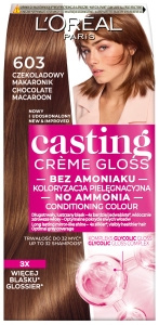 L'Oréal Paris Casting Crème Gloss Semi Permanent Hair Dye 603 Chocolate Macaroon
