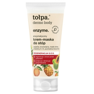 tołpa dermo body enzyme. enzymatyczny krem-maska do stóp, 60 ml
