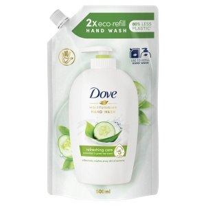 Dove Refreshing Care Pielęgnujące mydło w płynie zapas 500 ml