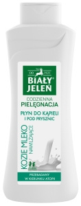 Biały Jeleń Moisturizing goat milk bath and shower gel 750 ml