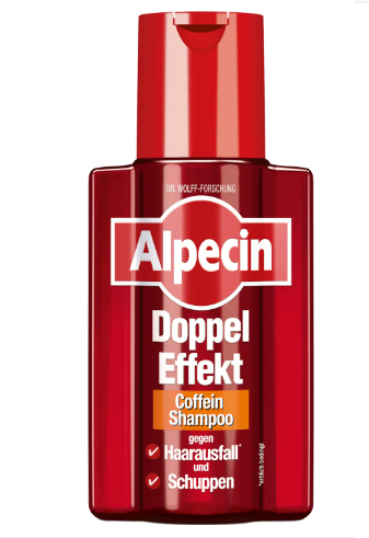 Alpecin Double Effect Szampon przeciwłupieżowy na Wypadanie Włosów, 200 ml