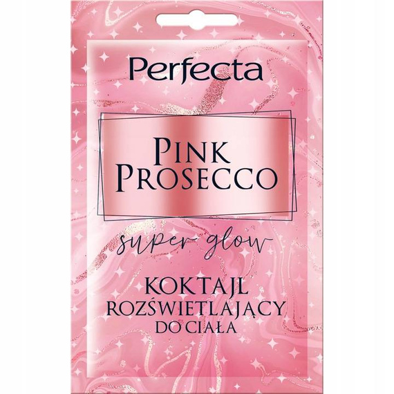 Perfecta Pink Prosecco, koktajl rozświetlający do ciała, 18 ml