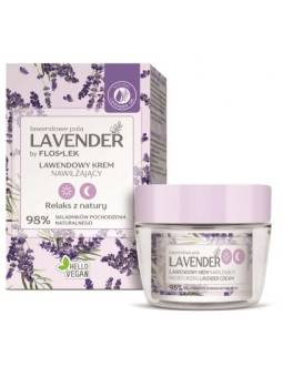 LAVENDER lawendowe pola Lawendowy krem nawilżający na dzień i na noc - 50 ml - Floslek