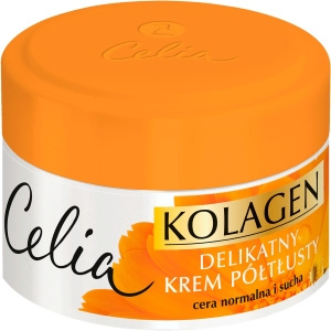 CELIA KOLAGEN DELIKATNY KREM PÓŁTŁUSTY Z NAGIETKIEM 50 ml
