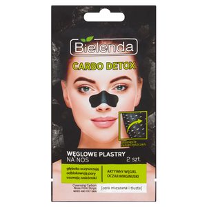 Bielenda Carbo Detox Carbon nose patches 2 pieces