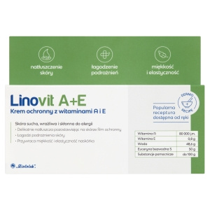 Linovit A+E Krem ochronny z witaminami A i E 50 g