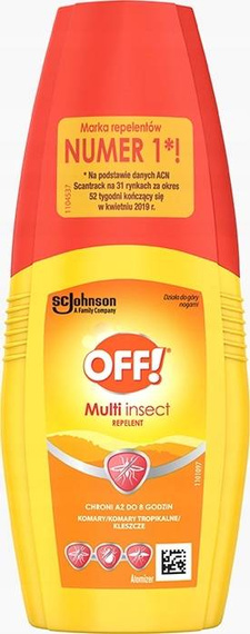 OFF!® Multi Insect atomizer przeciw insektom 100ml