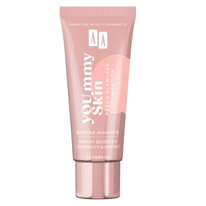 AA YOU.mmy Skin Peach Flawless Foundation podkład mineralny 01 Vanilla 30 ml