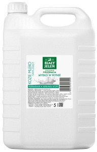 Biały Jeleń Liquid soap goat milk moisturizing 5 l
