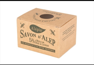 MYDŁO W KOSTCE ALEPPO Z OLEJEM LAUROWYM 5% 190 G