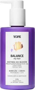 Yope, BOUNCE my hair, Balance, Odżywka do włosów z emolientami, 300 ml