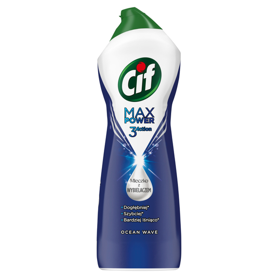 Cif Max Power Ocean Wave Milk mit Bleichmittel 1001 g