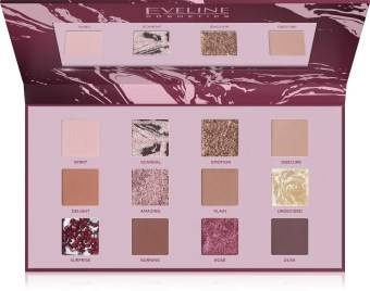 Eveline Cosmetics Shocking Nudes Paleta 12 cieni do powiek