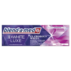 Blend-a-med 3D White Luxe Glamorous White Pasta do zębów 75 ml
