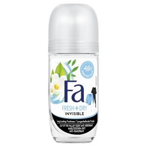 Fa Invisible Fresh 48h Antiperspirant Roll-on with lily of the valley scent 50 ml
