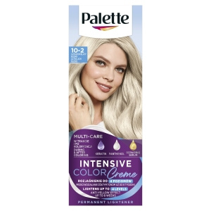 Palette Intensive Color Creme Cream Hair Color Lightener 10-2 (A10) Ultra Ash Blonde