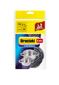 Jan Niezbędny Stainless steel scourers 2 pieces