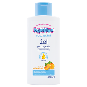 Bambino Rodzina Żel pod prysznic o zapachu mirabelki 400 ml