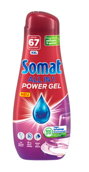 Somat Żel do zmywarek Power All in 1 1072 ml