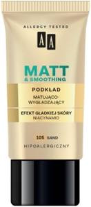 AA Make Up Matt Podkład matująco wygładzający 105 Sand 30 ml