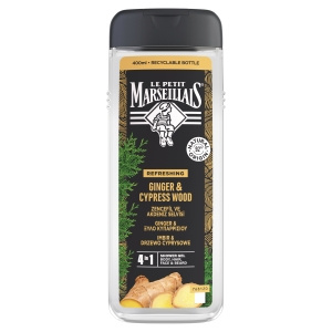 Le Petit Marseillais Shower Gel for Men Ginger & Cypress Wood 400 ml