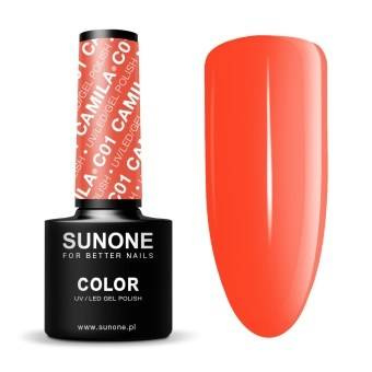 LAKIER DO PAZNOKCI HYBRYDOWY 5ML C01 CAMILA NEON