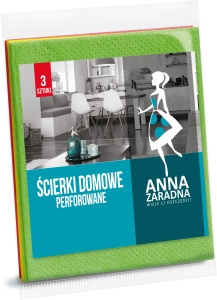 Anna Zaradna Ścierki domowe perforowane 3 sztuki