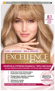 L'Oréal Paris Excellence Creme Haarfarbe 8.1 Helles Aschblond