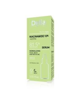 Delia Cosmetics Normalisierendes Serum für Gesicht, Hals und Dekolleté, Tag und Nacht, 30 ml