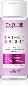 Eveline Cosmetics Perfect Bright – Aufhellendes Gesichtstonikum 150 ml
