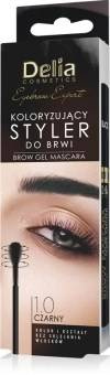 Delia Cosmetics Eyebrow Expert Koloryzujący styler do brwi 1.0 czarny 11 ml