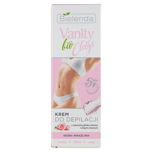 Bielenda Vanity Bio Clays Krem do depilacji skóra wrażliwa 100 ml