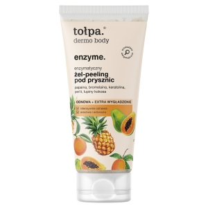 tołpa dermo body enzyme. enzymatyczny żel-peeling pod prysznic, 200 ml