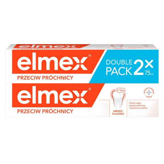 elmex Gegen Karies Zahnpasta 2 x 75 ml