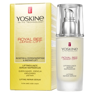 Yoskine Royal Bee Japan Lift – Liftingujące serum naprawcze do twarzy 30 ml