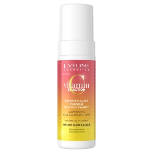 Eveline Vitamin C 3 x Wirkung. Leuchtender Schaum 150 ml
