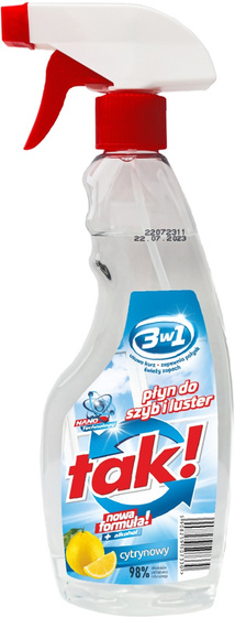 PŁYN DO SZYB DOZOWNIK 500ML LEMON