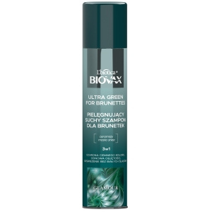 L'biotica Biovax Glamour Ultra Green for Brunettes dry shampoo 200 ml